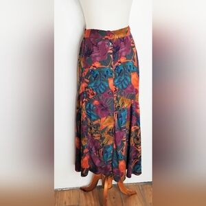 VINTAGE BERNBERGER RAYON SKIRT